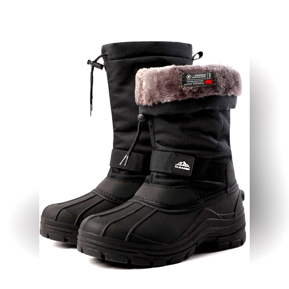 Aleader boots winter / rain Men’s size 9 preowned